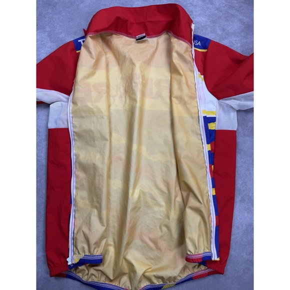 Vintage Trek Jacket Mens Large Gore-Tex Cycling Windbreaker 90s Mogul Black - Picture 8 of 15